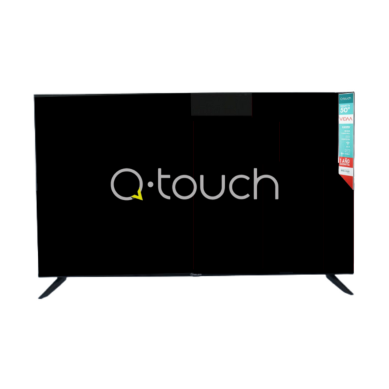 Pantalla Smart Tv Q-Touch 50´ VidaaTV QN5023 Negro